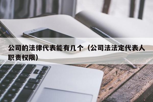 公司的法律代表能有几个(公司法法定代表人职责权限)